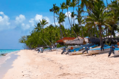 Disfruta del sol y la arena en la hermosa playa El Cortecito en Punta Cana