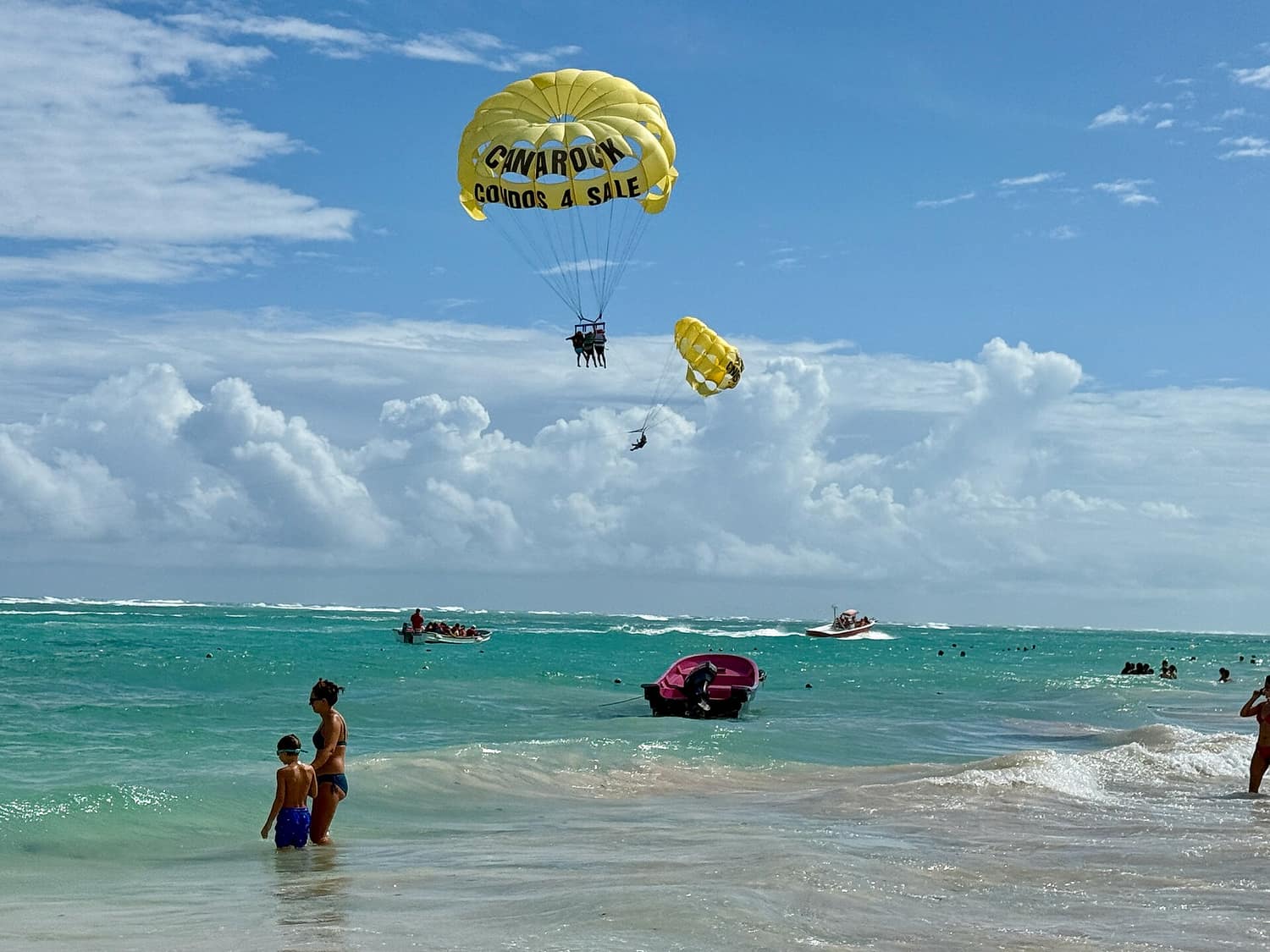 Playa cercana a la zona de La Romana y Bayahibe